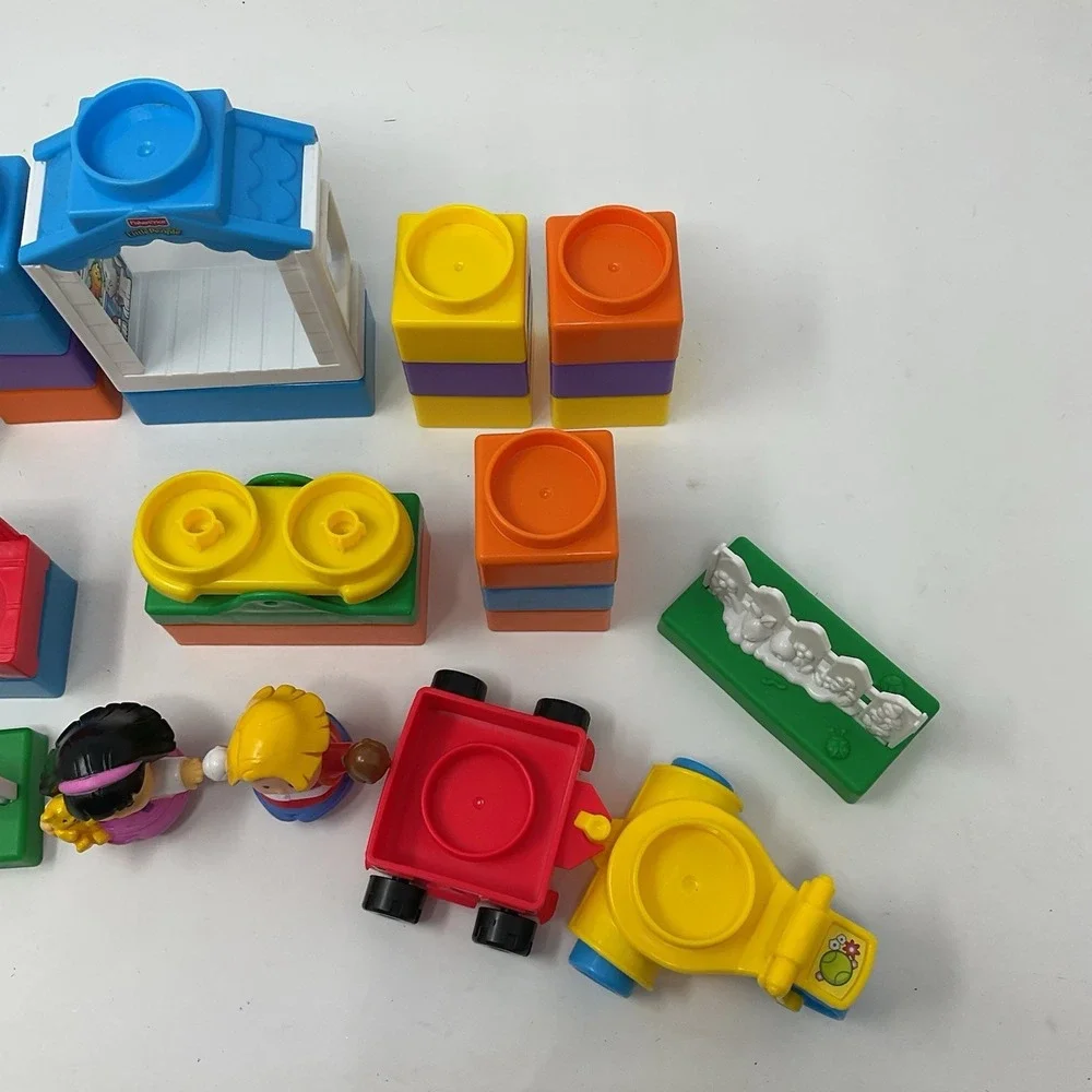 Fisher Price Little People Builders Build N Fun Playground Box Target Toy Blocks
